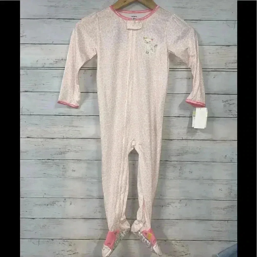 Carter’s Girls Kitty Sleepwear Size 4T